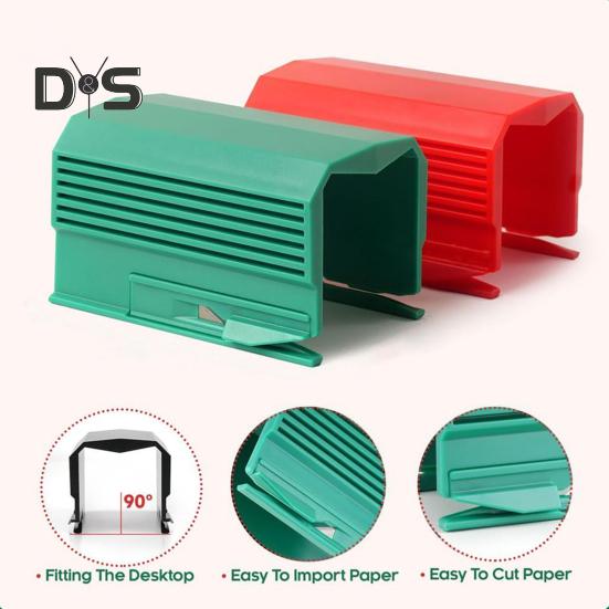 Christmas Wrapping Paper Trimmer Easy Cutting Gift Packaging Paper Slider Tool with Anti-Slip Design