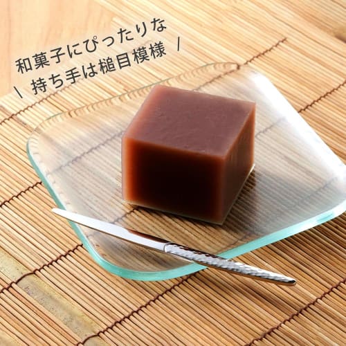 Shimomura Kihan Japanisches Süßigkeitenmesser, 12cm, 2er-Set, Hergestellt in Japan, Edelstahl, Spülmaschinenfest, Leicht zu reinigen, Einfaches gehämmertes Muster, Perfek