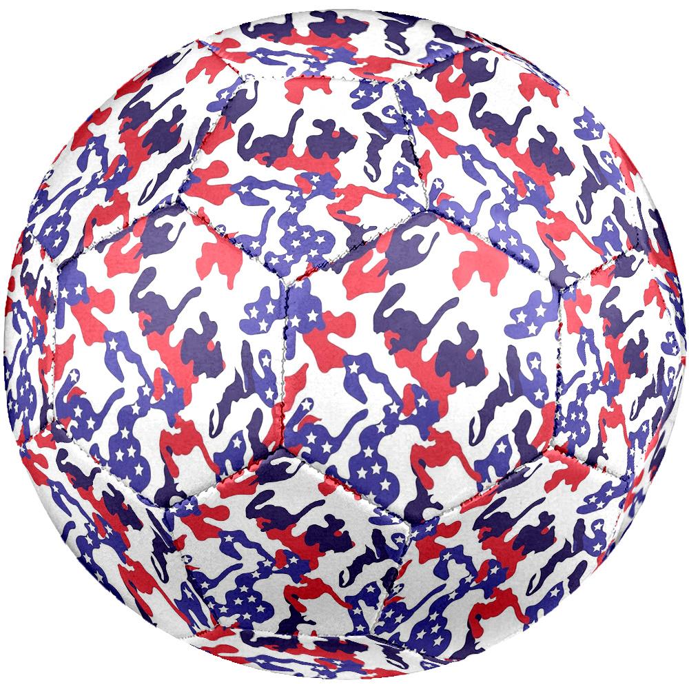 1pc American Camouflage Size 5 Soccer Ball Professional Match Training Football Durable Outdoor Sports Ball,q13