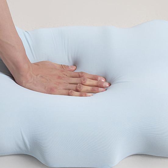 Ergonomic Memory Foam Pillow Neck Support Pillow Contour Cervical Pillow with Machine Washable Pillowcase for Side Back Stomach Sleepers Shoulder