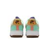 Nike Womens Air Force 1 '07 LX 'Happy Pineapple' (women's sizes) Green Glow / Coconut Milk / Metallic Gold Skateboard Shoes CZ0268 300