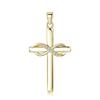 S925 Sterling Silver Cross Pendant Necklace