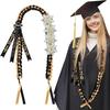 1 Pcs Graduation Lei For Class Of 2026 With Embroidered Grad Letters Perfect For Graduation Events