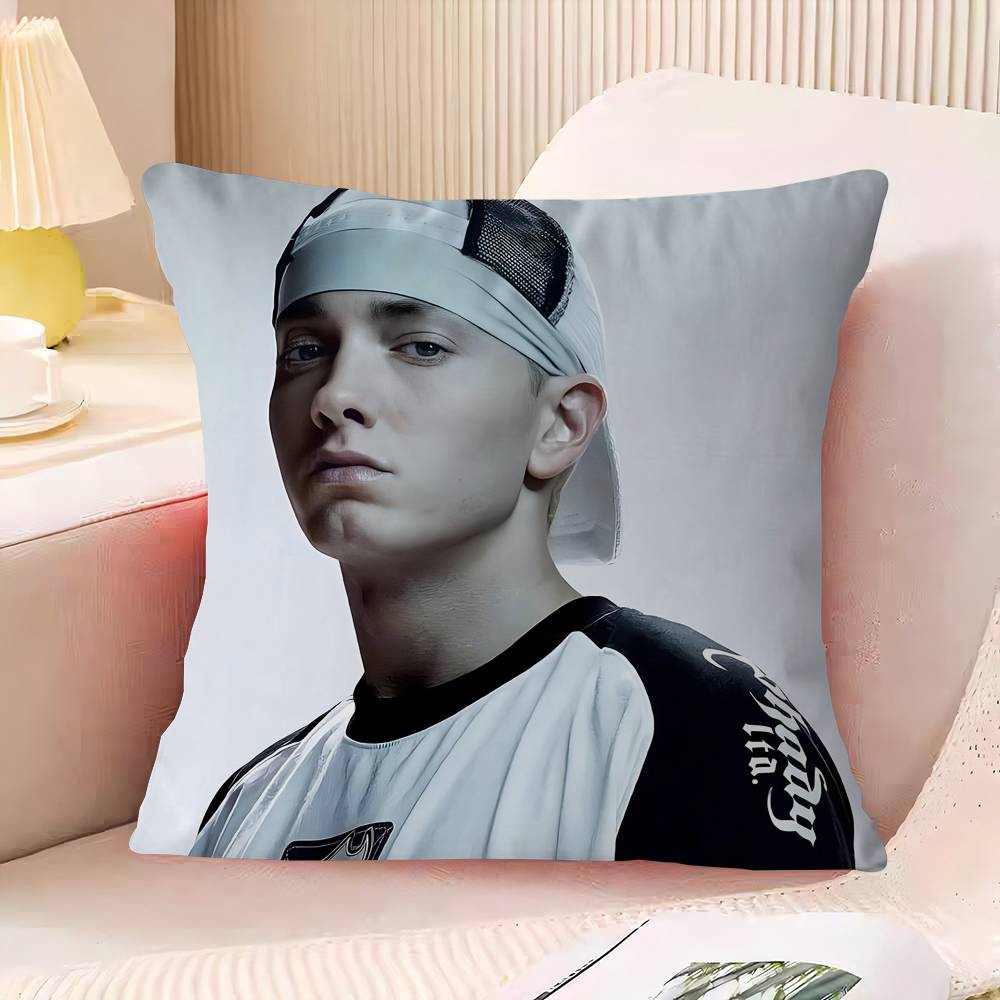 Super Rapper Eminems Office Cushion Pillowcase Car Cushion Cover45X45CM Lumbar Pillowcase Sofa Pillowcover