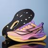 Modische Sportlaufschuhe für Herren und Damen, lässig, atmungsaktiv, Mesh-Oberfläche, Carbonplattenunterstützung, verschleißfeste Gummilaufsohle