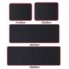 Black Mouse Pad Large Size Desk Mat New Mousepad  Office
