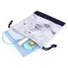 COLORFUL CANDY STYLE Drawstring Lunch No Gusset Name Whale and Logbook Boys Bag, Medium, (with Tag), Water-Repellent, No-Iron, Design, Lightweight,