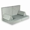 Montessori Comfort Velvet Gray Play Sofa
