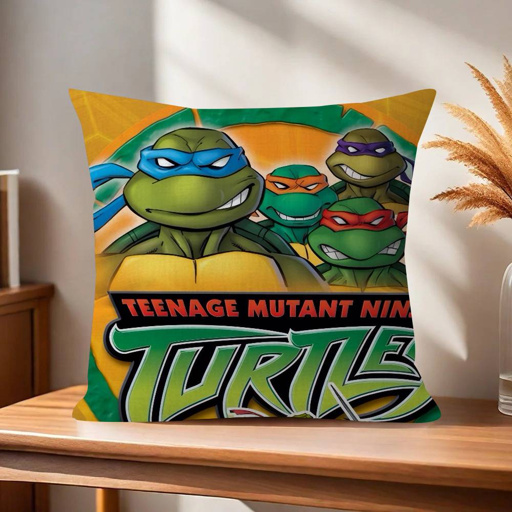 N-Ninja Movie T-Turtles  Pillow Cover for Bedroom Room and Living Room Sofa Decorative Cushion Cover