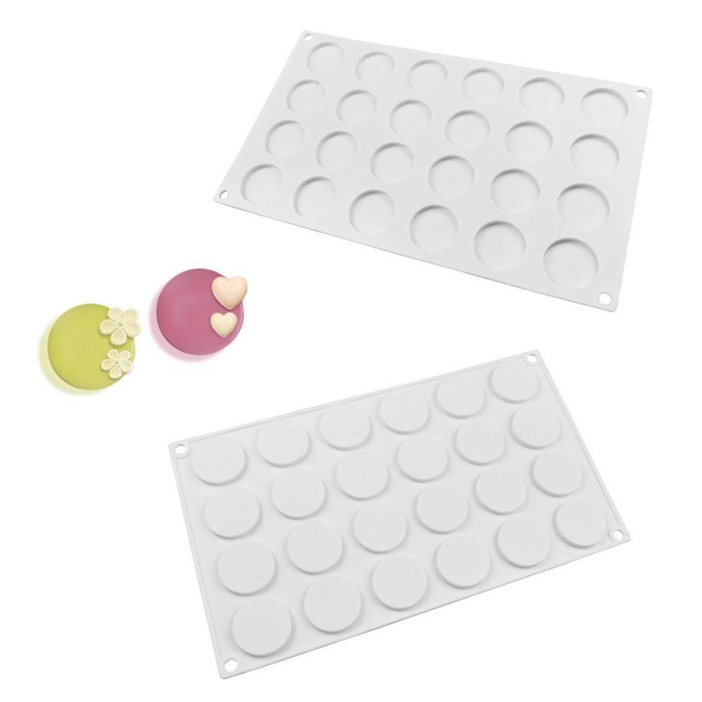 Resin Casting Scrapbooking Epoxy Mold Wax Sealing Mat for Wax Seal Stamp Silicone Mat 24-Cavity