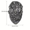 Gruselige Damp-Skelettmaske, Totenkopfhelm für Halloween-Cosplay und Maskerade-Partys - Perfektes Geschenk für Männer