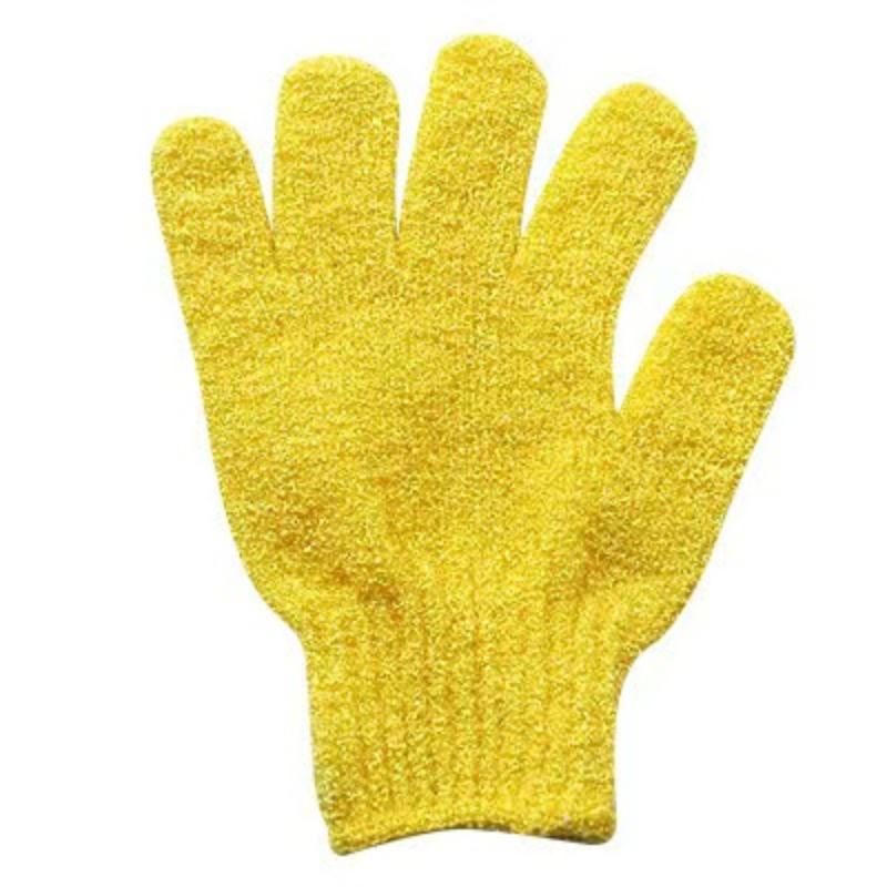 Nylon Shower Bath Exfoliating Mitt Glove Skin Wash Spa Massage Scrub Body Scrubber Cleaner Glove