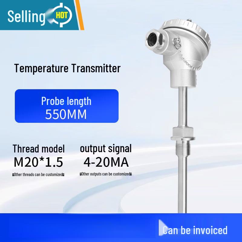 K-Type Thermocouple Integrated Temperature Transmitter