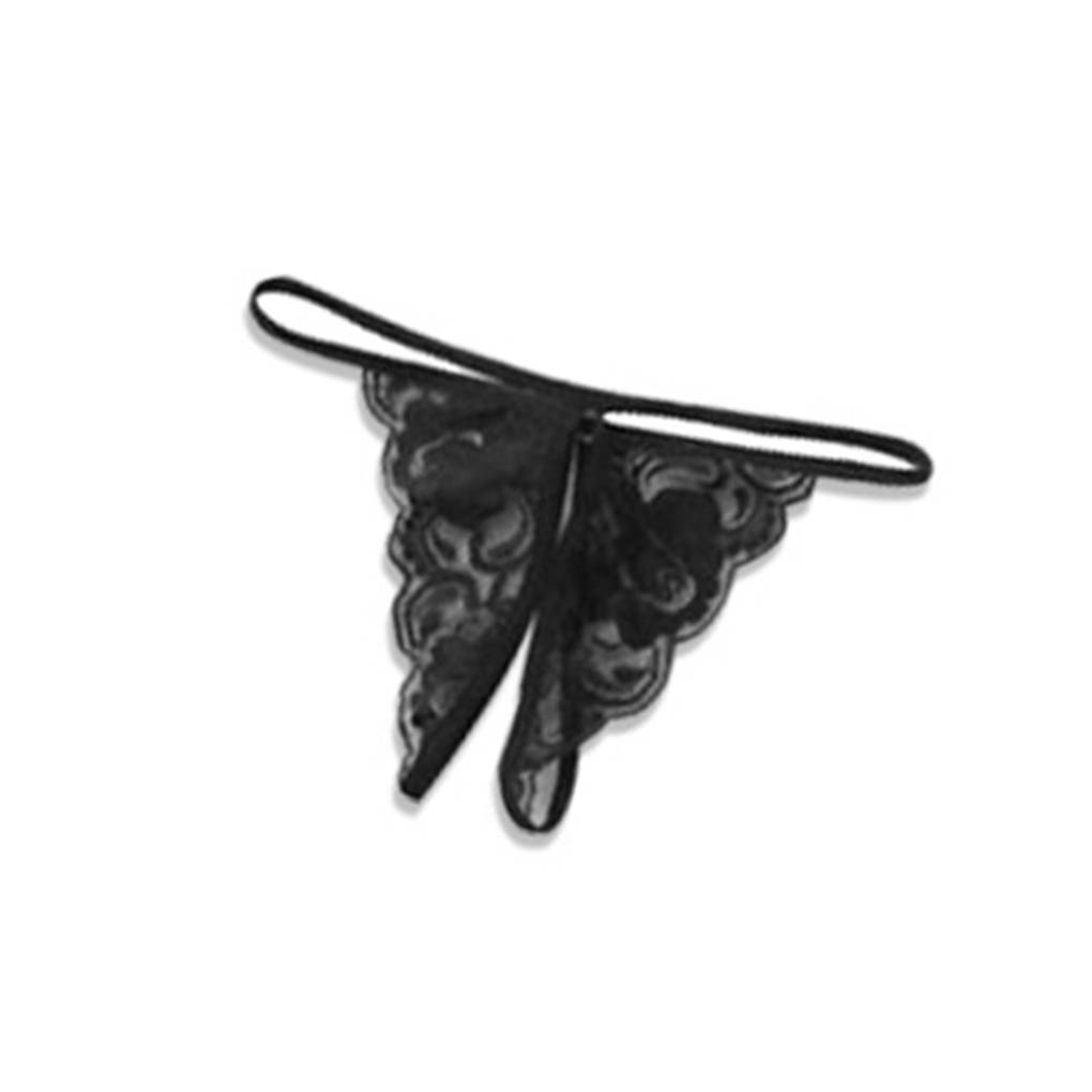 Women Lace Lingerie Sleepwear Bodydoll Hollow Out String Pants Briefs Pajamas Open Underwear
