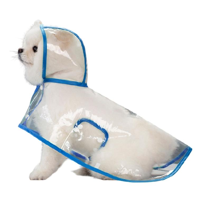 Lightweight Waterproof Rainwear Small to Large Dogs Ponchos Hooded