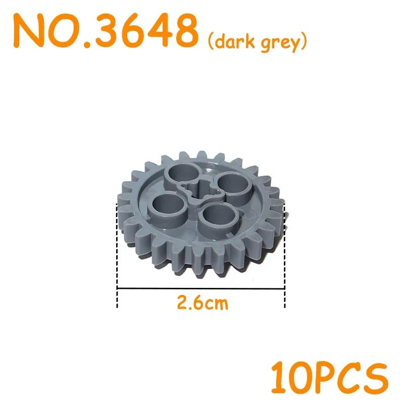 Building Blocks MOC Technical Parts Gear Axle Worm Rack Conector Bulk Bricks Assembles Particles DIY High-tech Toy for Children