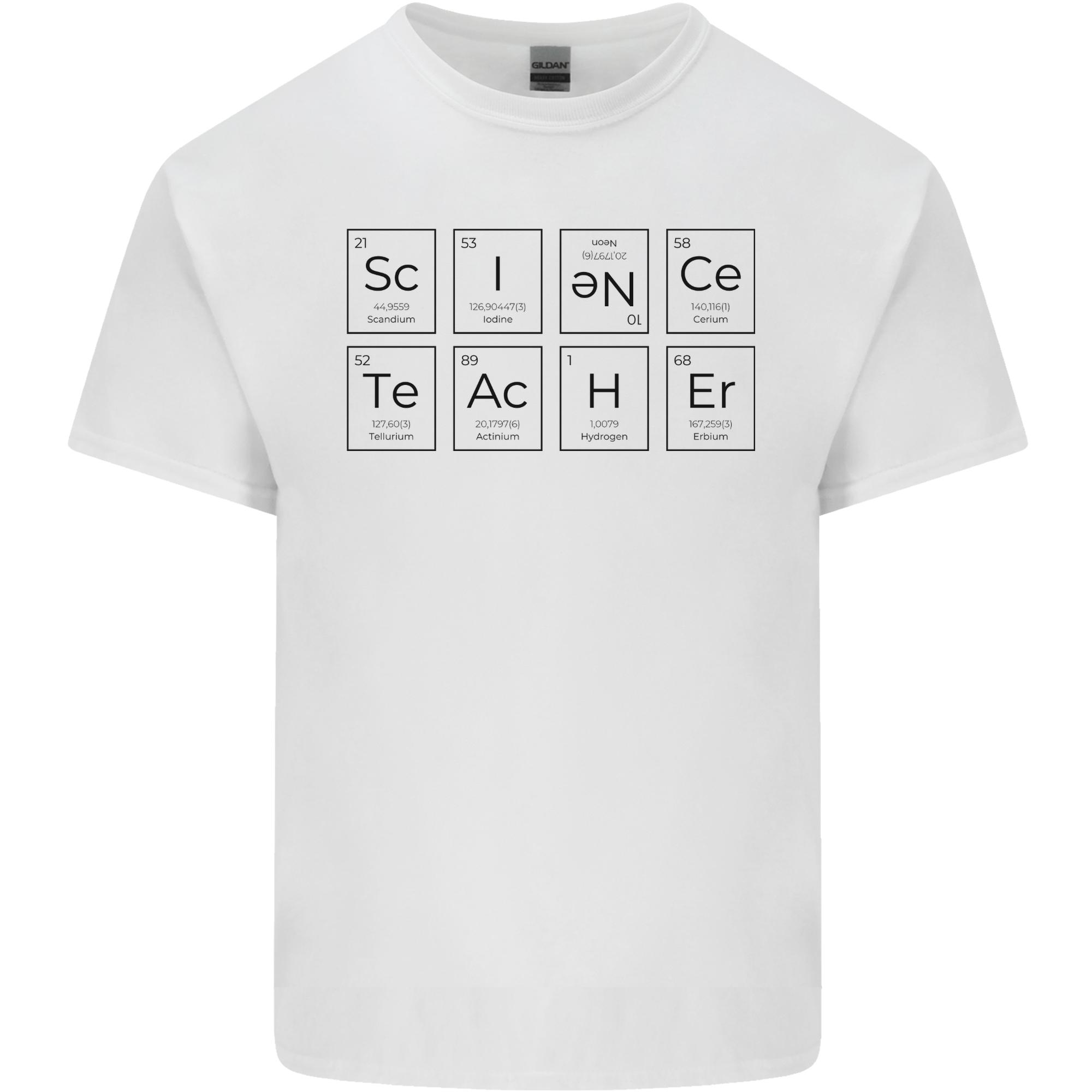 Science Teacher Periodic Table Chemistry Funny Unisexs Light Cotton TShirt S