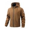 Mens Hooded Casual Jacket Lightweight Breathable Outerwear Fall Outdoor Daily Wear S-3XL