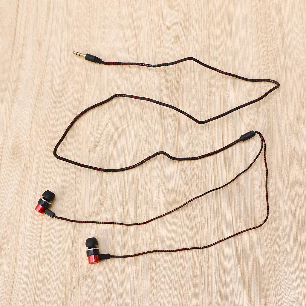 in-Ear Earphone with Heavy Bass Stereo Clear Treble Strong Bass Noise Reduction Comfort Fit for All 3.5mm Devices