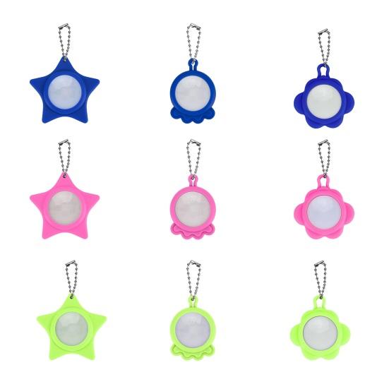 Pingente de Mochila Luz LED Luz de Bolsa com Múltiplos Modos de Iluminação Luz Noturna de Bolsa Compacta Acessório de Iluminação de Bolsa