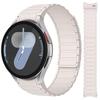 No Gaps 20mm Silicone Magnetic Band For Samsung Watch Galaxy 7 Classic 43mm 47mm 42 46mm 6 5 4 44 40mm Strap 5Pro 45mm Bracelet