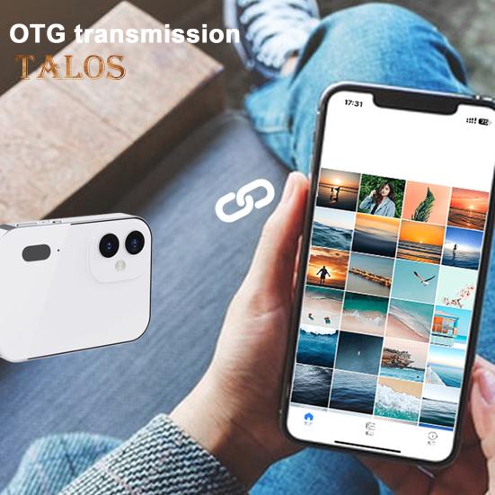 Touchscreen Digital Camera Face Detection Autofocus Vlogging Camera Portable 64MP 16X Compact Size Selfie Digital Camera