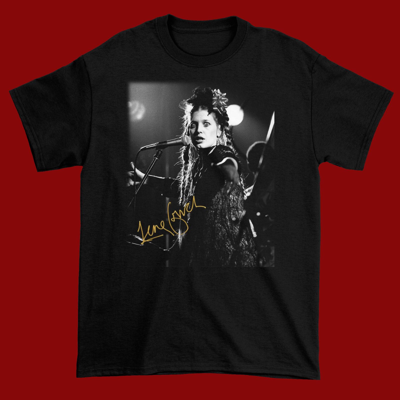 NEW!! Lene Lovich Black Cotton All size Unisex Gift For Fan Shirt 1HRL220 XXL