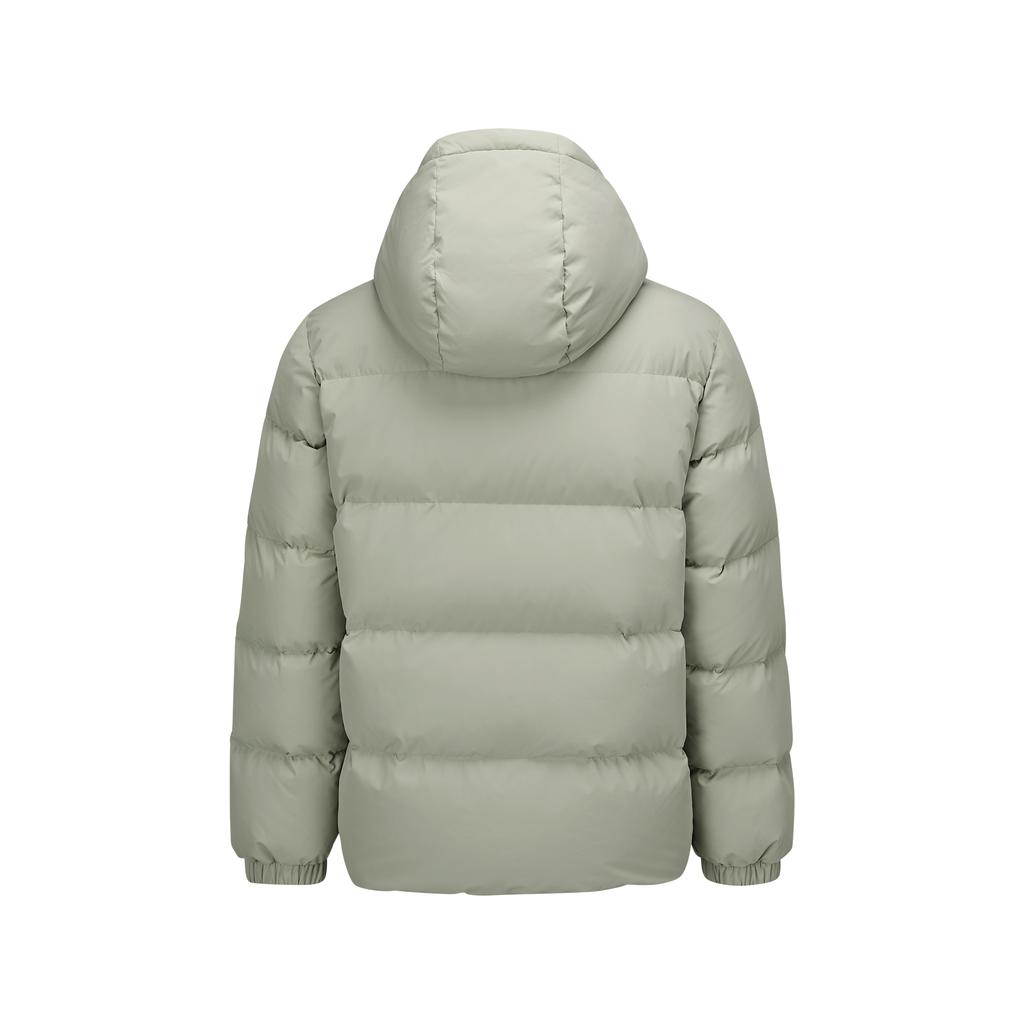 Skechers Windproof Waterproof Stain Resistant Warm Insulated Anti Static Versatile Short Hooded Down Jacket Men Outerwear L425M005-04H0