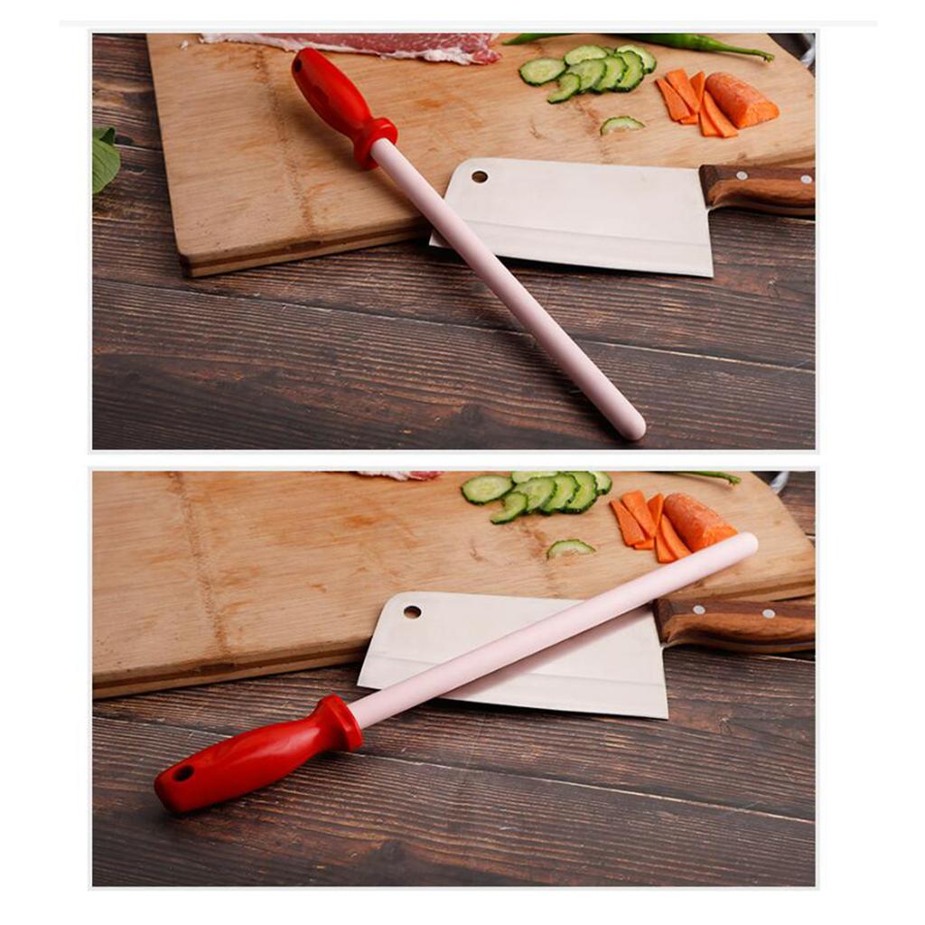 Sharpener Ceramic Rod Bar Grinding Sharpening Bars Cutting Edge Correction Kitchen Accessories Gadgets Tools Household