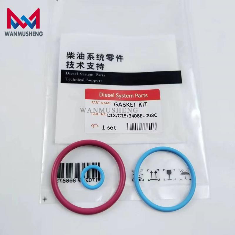 6er Set/Los Brandneu Gummidichtring Reparaturset Für Kraftstoffeinspritzdüse C13/C15/3406E Dieselmotor Teil Hergestellt in China