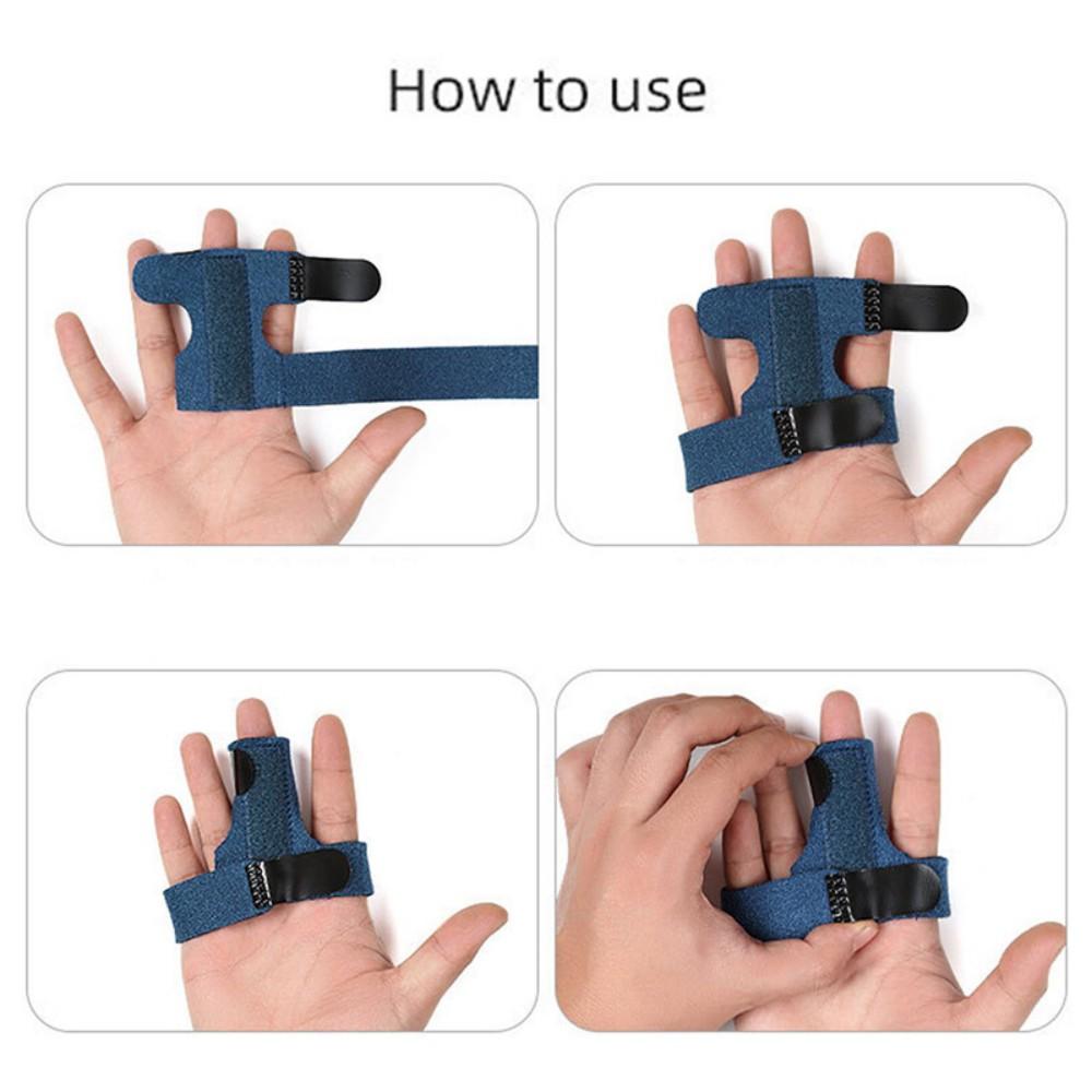 1Pcs Finger Brace Trigger Finger Splint Straighten Broken Bent Fingers Thumbs