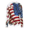 Women's Fashion Zip Up Hoodie Lightweight Long Sleeve Hooded Jacket with Pockets Printed Casual Outerwear for Sun Protection