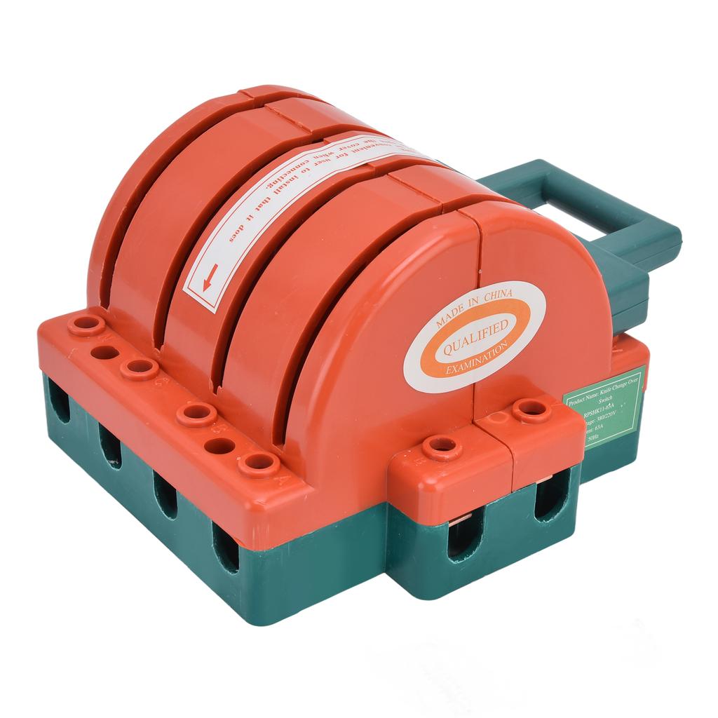 4P 63A 380V Disconnect Knife Switch Double Throw Knife Safety Disconnect Switch for Industrial