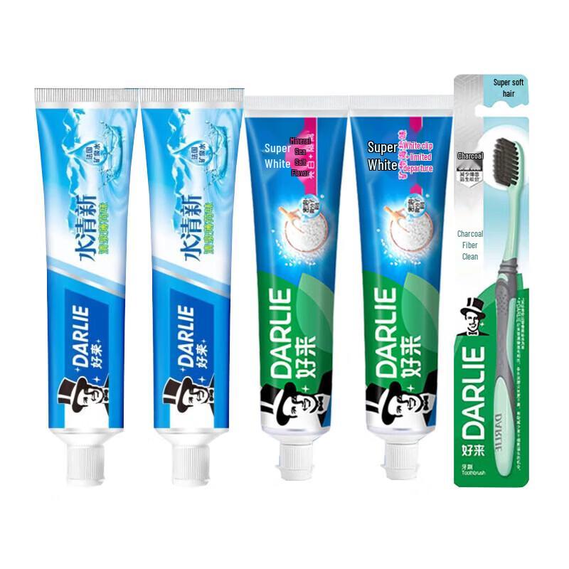 Darlie Mint & Whitening Toothpaste Set with Toothbrush