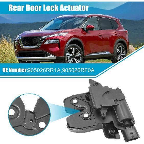 GXARTS Trunk Door Lock Actuator 905026RR1A 905026RF0A Compatible with Nissan Rogue 2020 2021 2022 2023 2024 Rear Door Lock Actuator