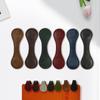 Magnetic  Leather Bookmark Crazy Horse Leather Bookmark Powerful Magnetic Retro Design Bookmark Ins