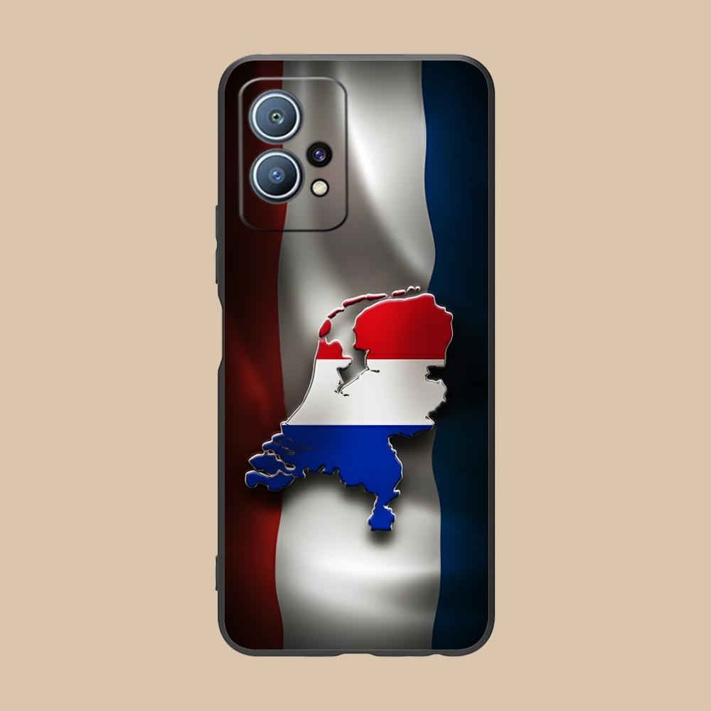 

Netherland Dutch Flag Matte TPU Mobile Phone Case for Huawei P60 P50 P40 P30 P20 P10 P9 P8 Pro Lite Plus Colorful Printing Cover Huawei P8
