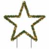 VidaXL Décoration lumineuse étoile de Noël avec piquets 80 LED 60 cm 357725