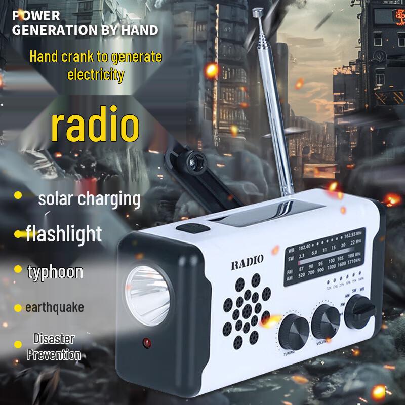 

Портативне багатофункціональне аварійне радіо-ліхтарик