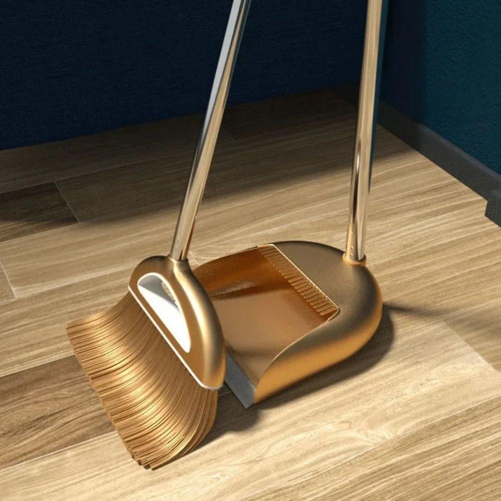Plastic Broom and Dustpan Set Magic Sweeping Dust Brush Floors Home Accessories Cleaning Tools