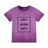240 GSM 100% Cotton Women Retro T-Shirt Customized Pattern Print Short Slimming Streetwear Casual O Neck Short Sleeves Hot Grils T-Shirt
