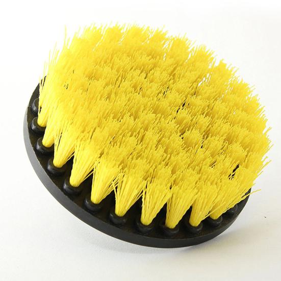 3Pcs Home Bathroom Kitchen Floor Tile Cleaning Scrubber Attachment Drill Brush