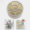 6 Girds Ferris Wheel 360° Rotating Pen Holder Roomy Charming Pencil Storage Box Desktop Organizer School Office Stationery