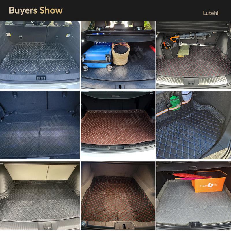 For Volvo XC90 New Energy 7-Seat 2016-2025 24 23 22 21 20 19 18 17 3D Car Trunk Mat Cargo Liner Carpet Car Accessories