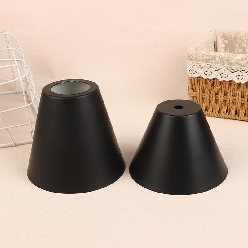 Black Iron Lampshade Chandelier Wall Lamp Table Lighting Bedside Living Room Restaurant Clothing Store Lampshade