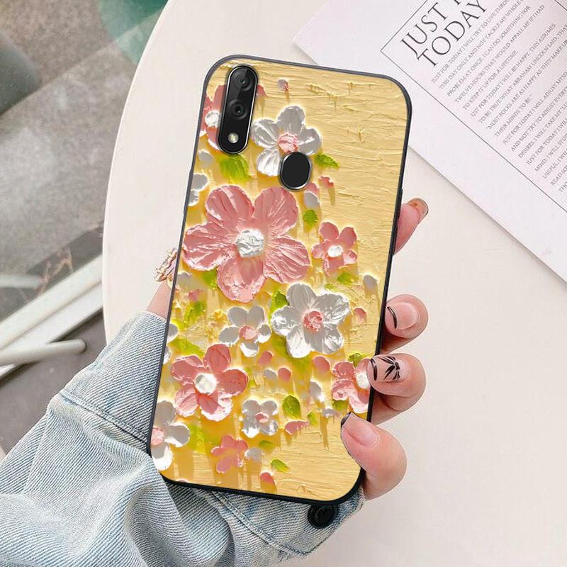 For ZTE Blade V10 Case astronaut Cute Cartoon Print TPU Soft Silicone Cover For ZTE Blade V 10 V10 Vita 2019 Phone Cases Funda