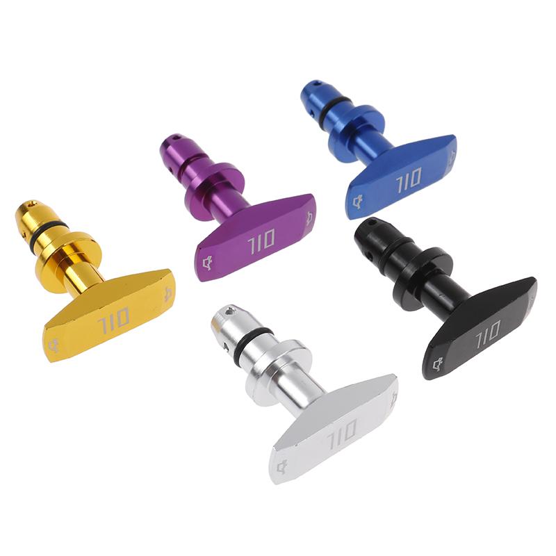 Maniglia Universale per Asta Livello Olio Auto Maniglia Estrazione Olio Motore Alluminio Ricavato dal Pieno