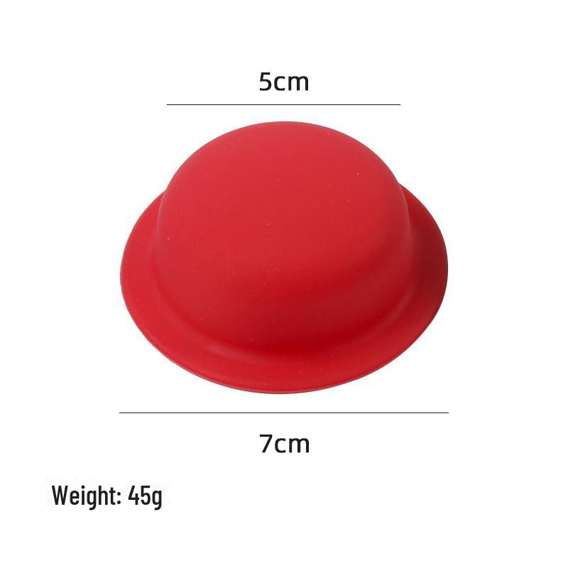 Silicone Anti-Scalding Handle Cover for Cast Iron Pots - High Temp Resistant, Universal Fit.