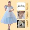 Snow White Ariel Anna Cinderella Bell Elsa Dress Adult Performance Costume