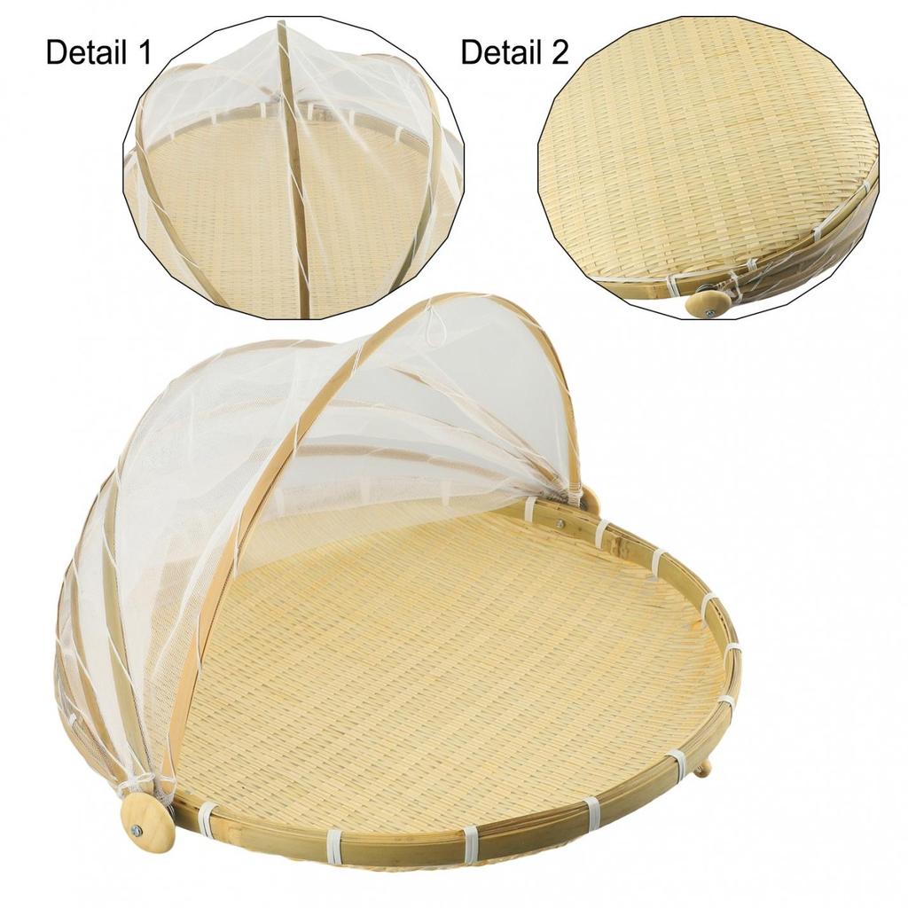 Woven Basket Anti-mosquito Net Fruit and Vegetable Basket Dustpan